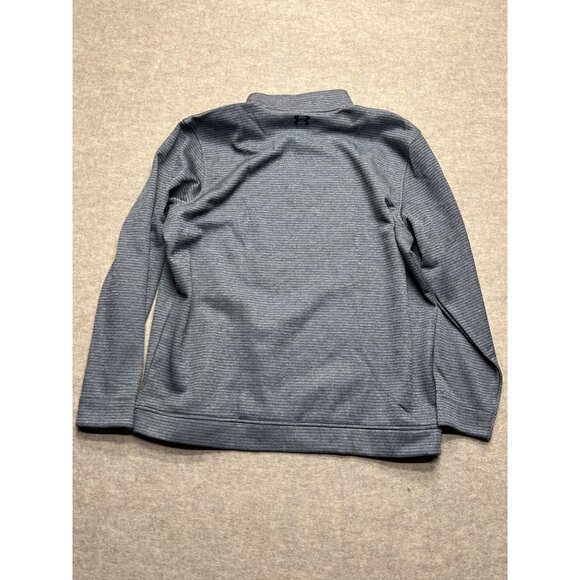 Under Armour Golf Grey Quarter Zip Long Sleeve Activewear Pullover Men's 3XL - Picture 5 of 8